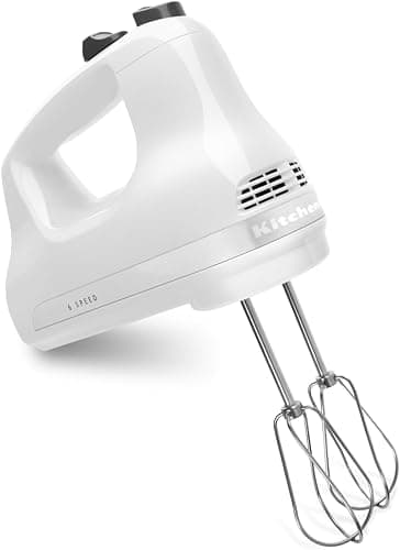 Kitchenaid 5-SPEED Ultra Power Hand Mixer with Stainless Steel Turbo Beater Ii Accessories