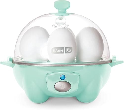 Dash Rapid Egg Cooker 6-EGG Capacity Electric Cooker with Auto Shut-off & Accessories